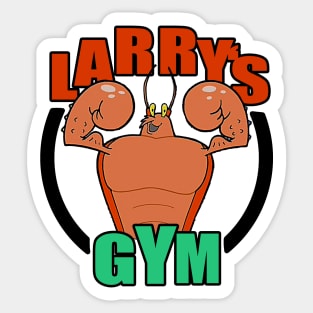 Larry's Gym (remake) Sticker